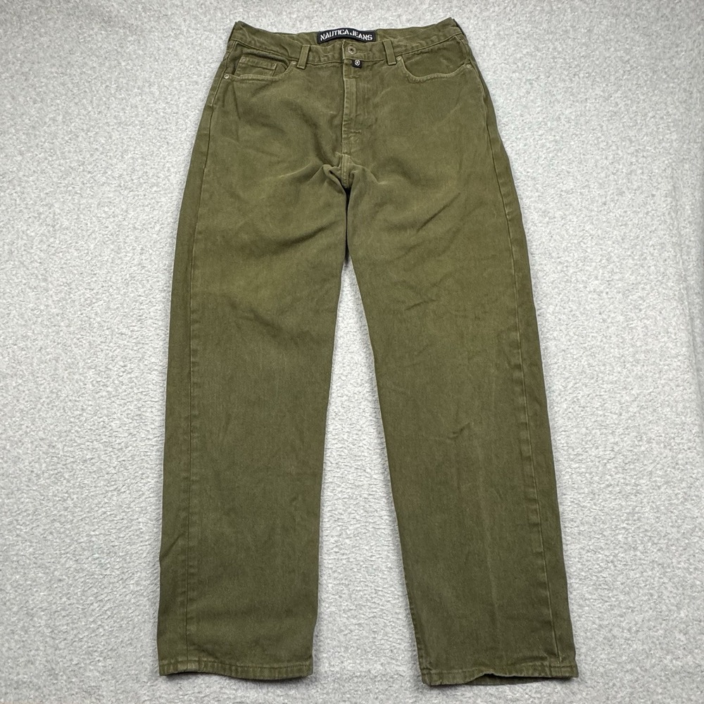 Vintage Nautica Jeans Men's 34x32 Relaxed‎ Denim 90s Y2K Casual Work Minimalist